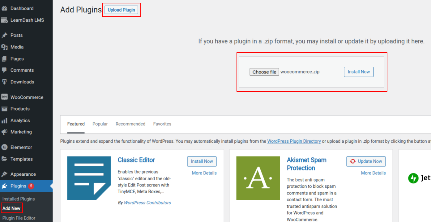 Plugin Installation