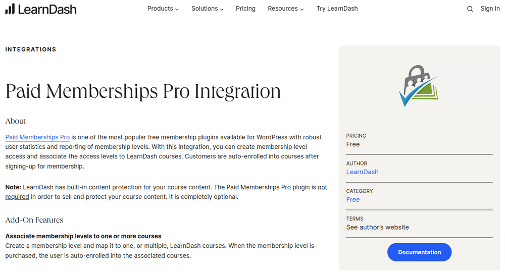 Paid Memberships Pro