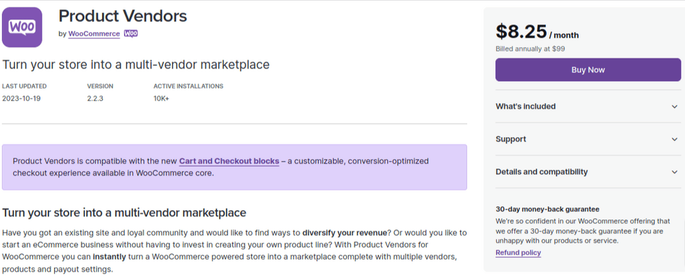 Woocommerce Product Vendors