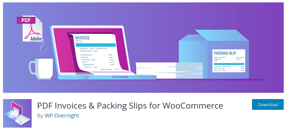 PDF Invoices and packingislips for WooCommerce
