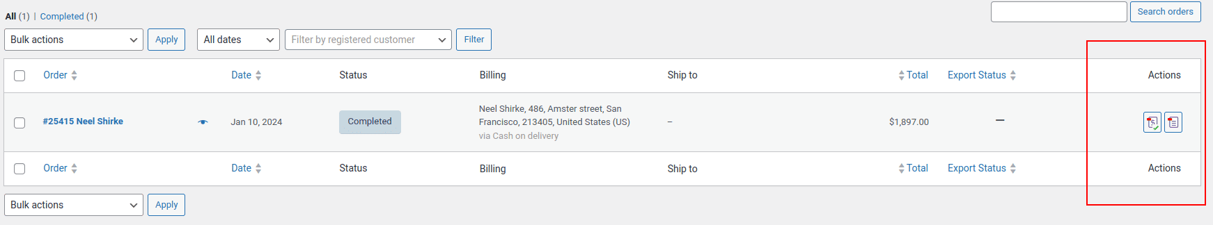 Shipping label 11