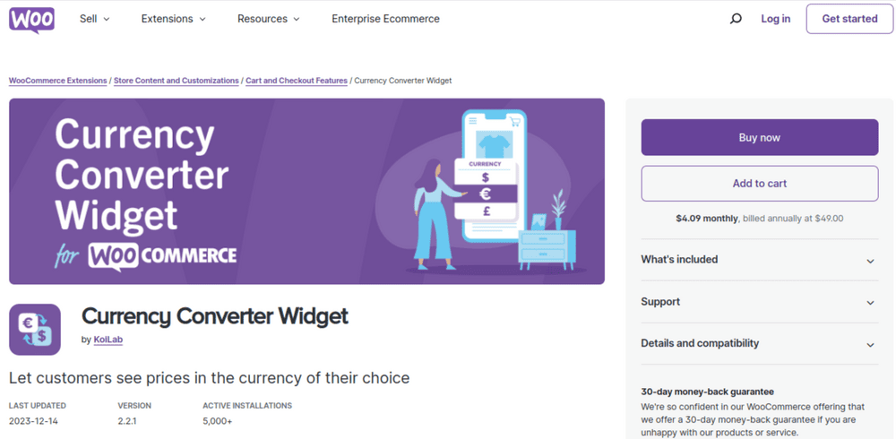 Currency Converter Widget