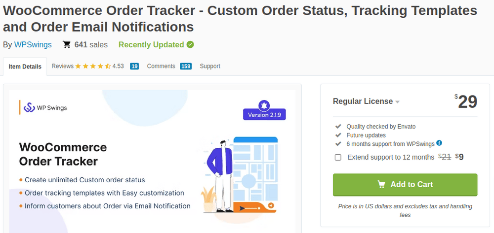 WooCommerce Order Tracker