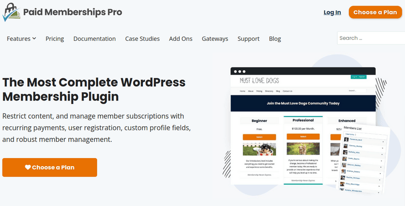 Paid Memberships Pro