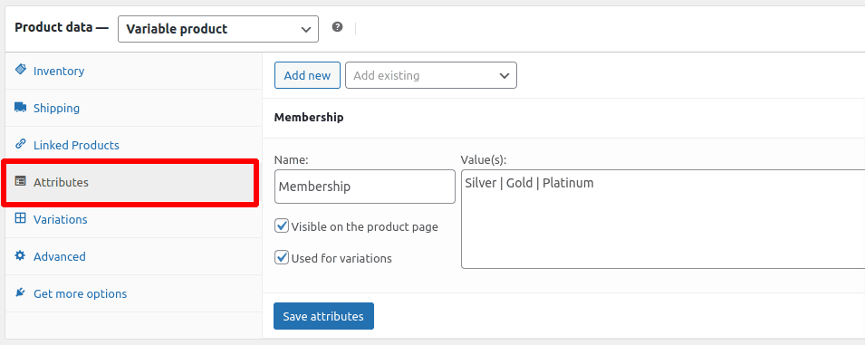 Membership Variations
