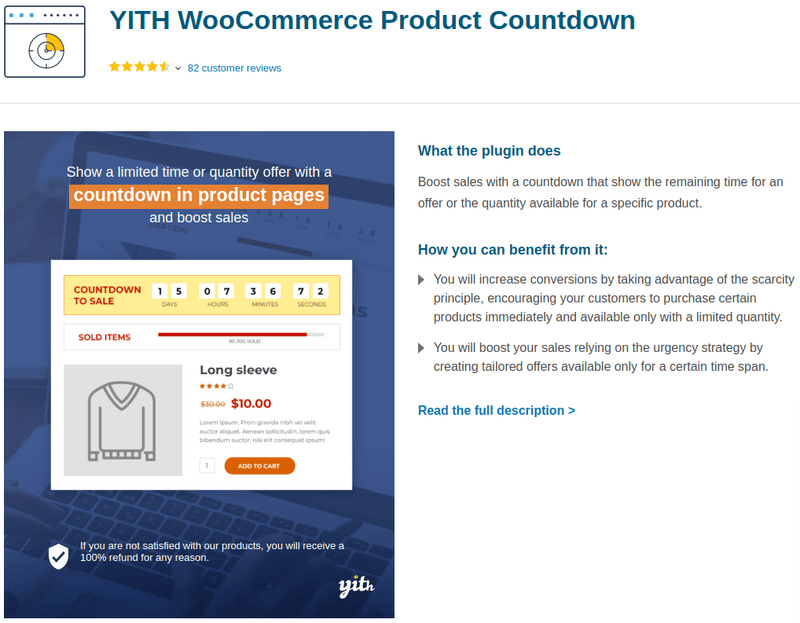 YITH WooCommerce Product Countdown