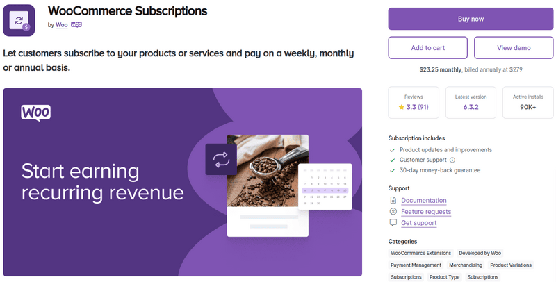 WooCommerce Subscriptions