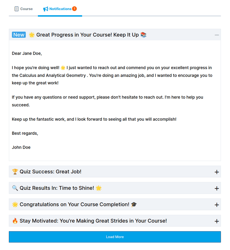 Student Email Notifications for LearnDash_1