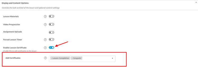 Add-Lesson-Certi