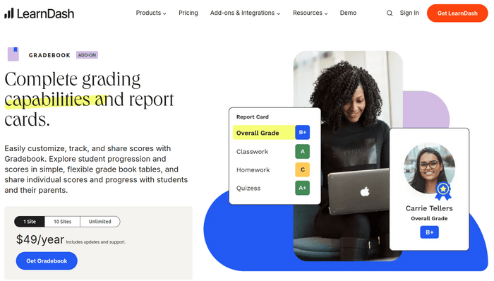 LearnDash Gradebook