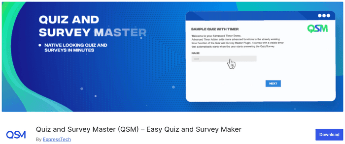 Quiz and Survey Master
