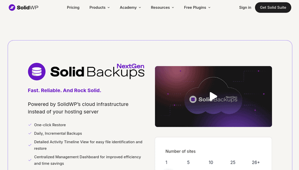 Solid Backups