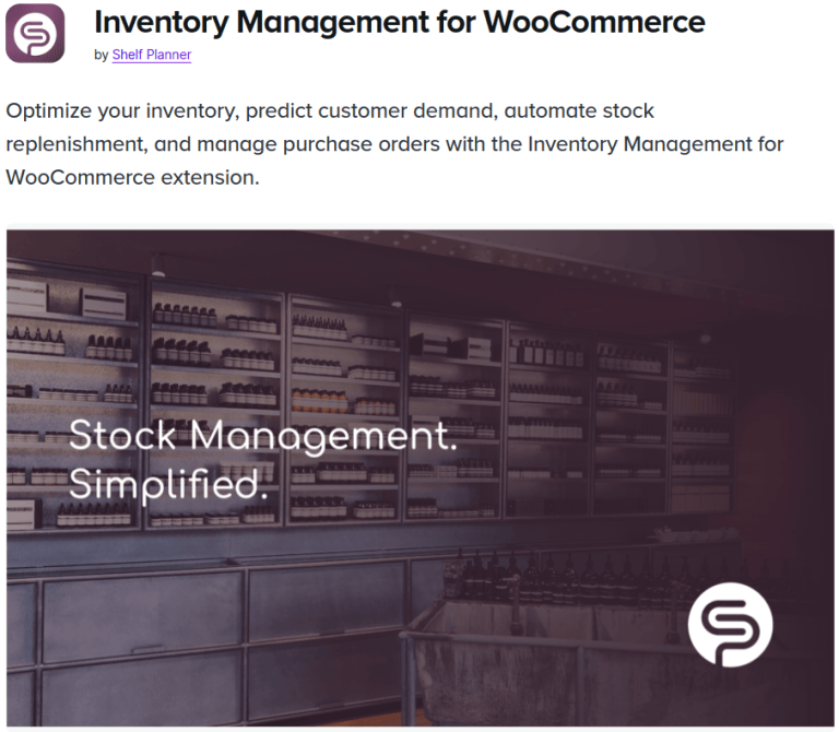 Inventory Management for WooCommerce