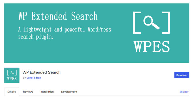 WP Search Extend Feature Image