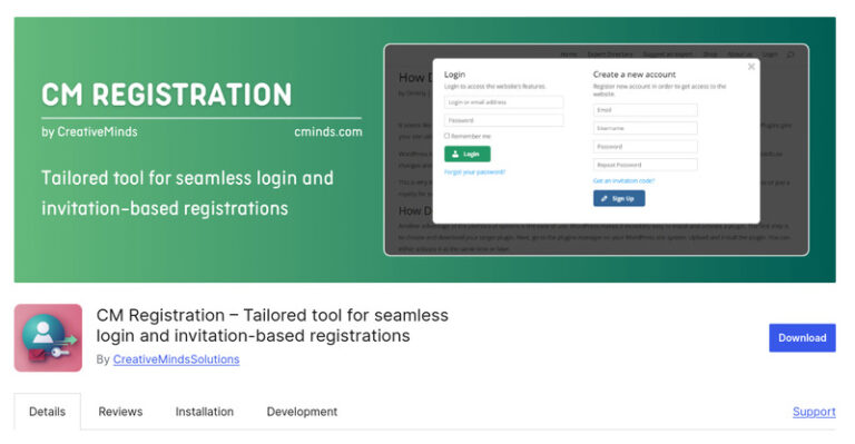 CM Registration and Invitation Codes