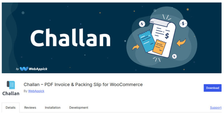 Challan &ndash; PDF Invoice & Packing Slip for WooCommerce