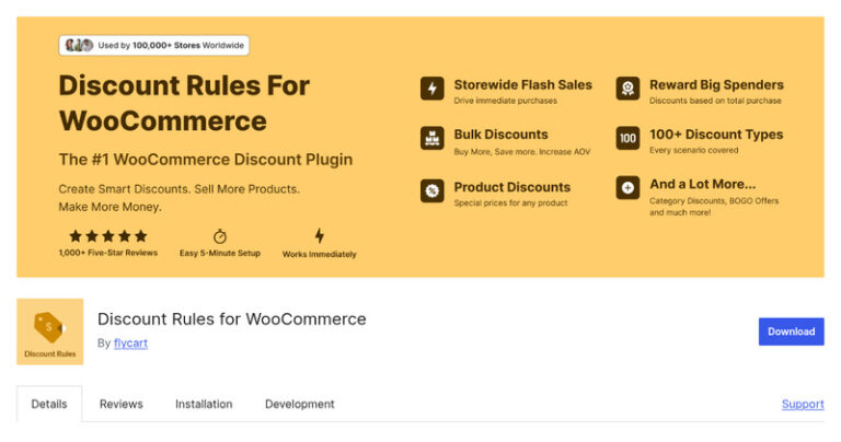 Discount Rules for WooCommerce (by Flycart)