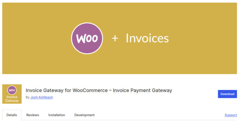 Invoice Gateway for WooCommerce