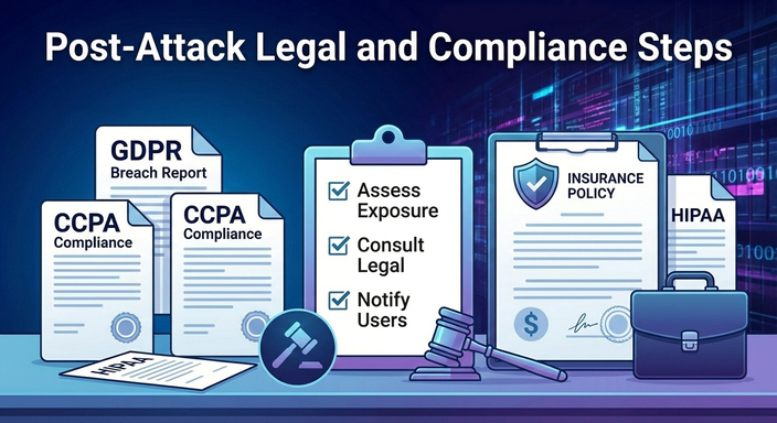 Post-Attack Legal and Compliance Steps