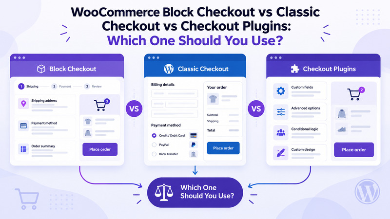 WooCommerce Block Checkout vs Classic Checkout vs Checkout Plugins